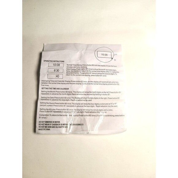 Sanrio Hello Kitty Watch Pink Silicone Band Round 37 mm Case Digital Dial - Picture 5 of 5